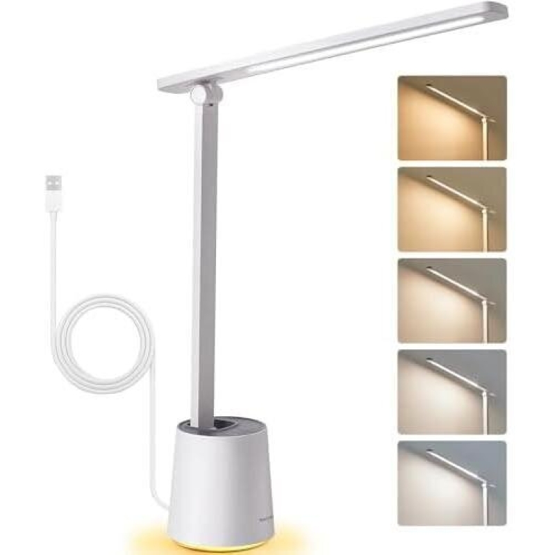 Pak LED Lamp/5 Modes Eye-Friendly Portable Desk Lamp 50% OFF