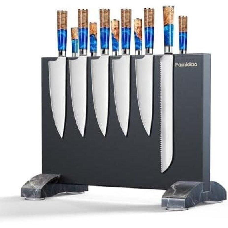 Exclusive 50% Off on Premium Fomiddo Knife Set with Magnetic Stand