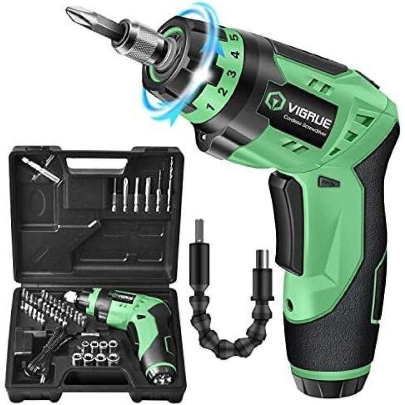 VIGRU Cordless Screwdriver with 40% Discount