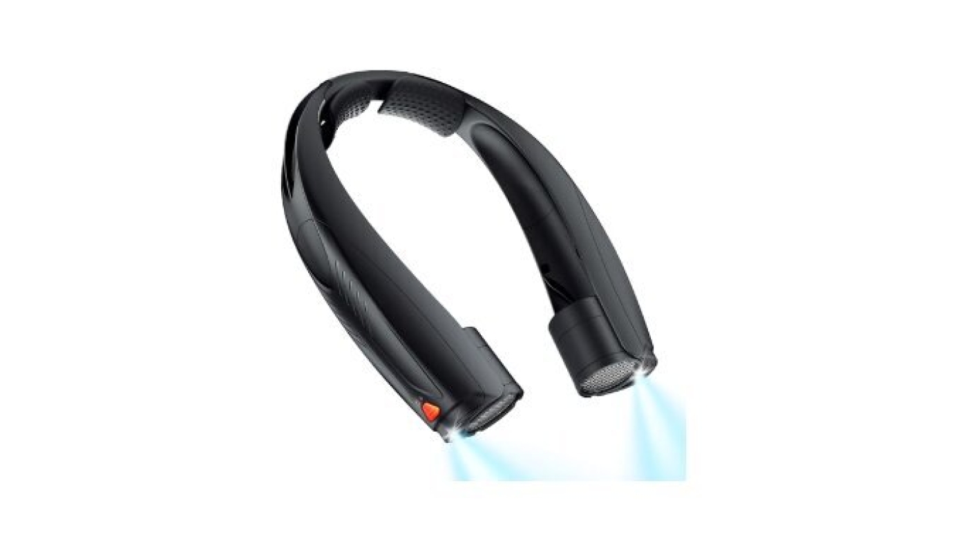 Portable Neck Fan by Funaudio - Ideal for Travel and Outdoor Activities