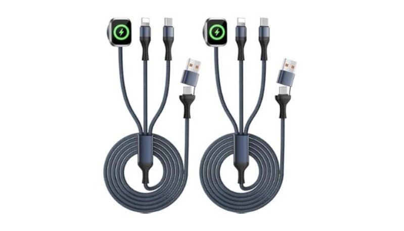 3-in-2 Multi Charging Cable: Ditch Clutter, Charge Smart