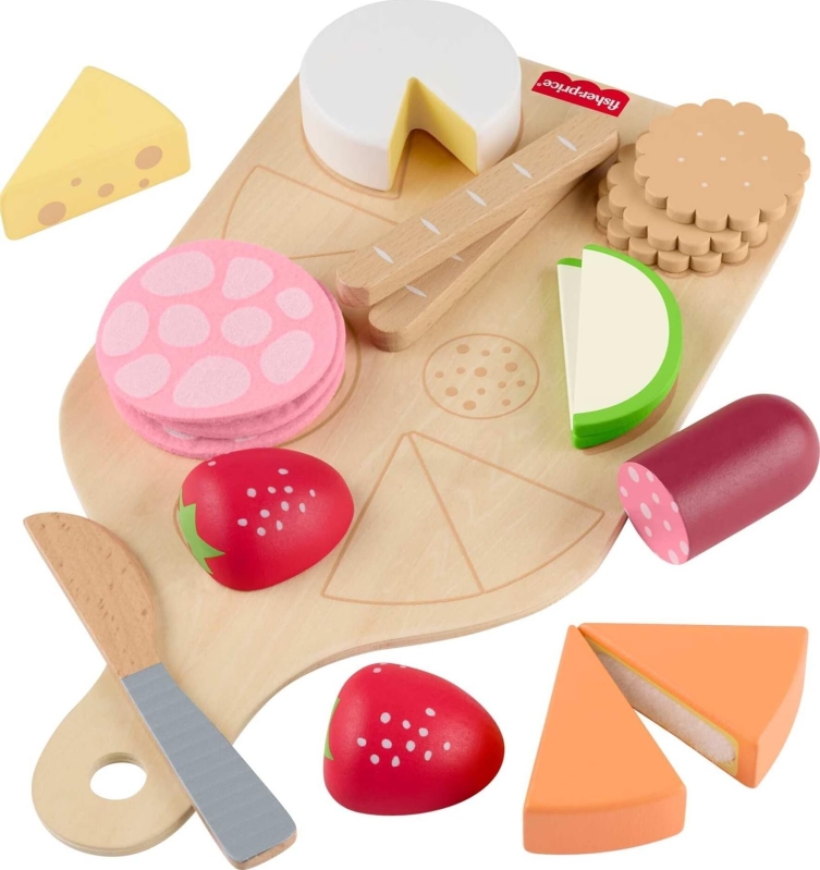 Wooden Charcuterie Board Playset for Kids