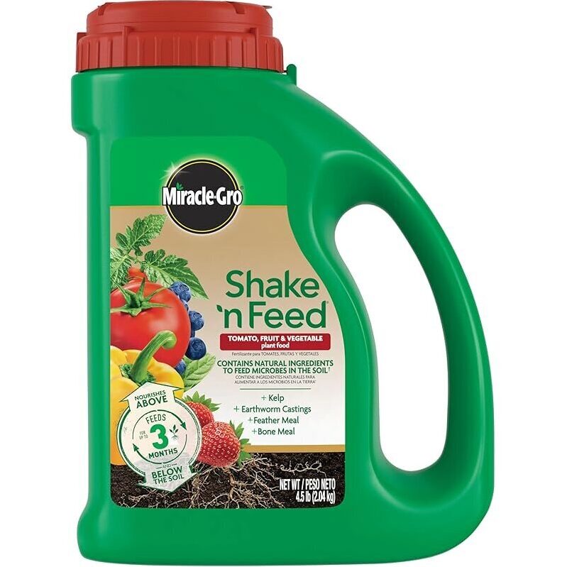 Miracle-Gro Shake N Feed Tomato, Fruit & Vegetable Plant Food 4.5lb