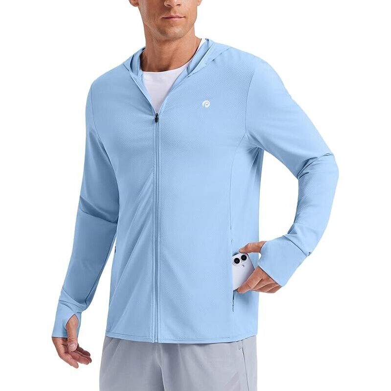 Pinspark UPF 50+ Sun Protection Long Sleeve Hoodie