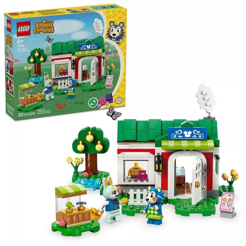 LEGO Animal Crossing Able Sisters Clothing Shop Building Toy 77055