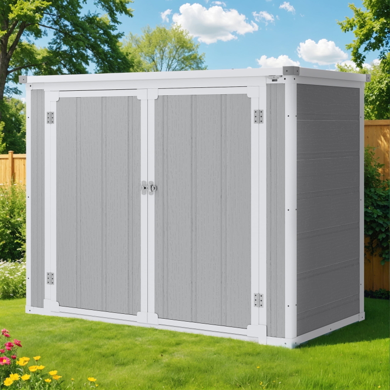 Spacious Enyopro 306Gal Shed for Outdoor Storage