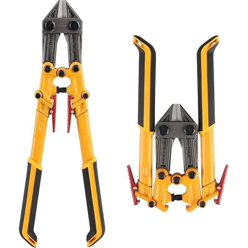 Power Grip Bolt Cutters - 14-Inch, 39-114, CR-MO Steel, Folding Handles