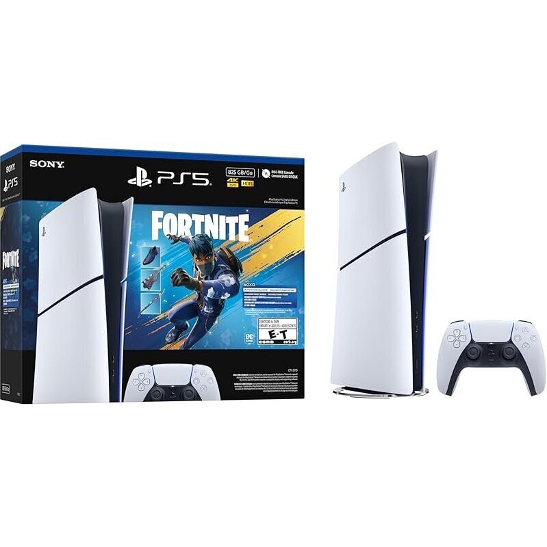 PlayStation 5 Digital Edition 825GB Fortnite Flowering Chaos Bundle - Ultimate Gaming Experience