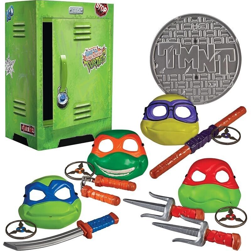 Teenage Mutant Ninja Turtles Roleplay Locker Set - Ultimate Role Play Fun!