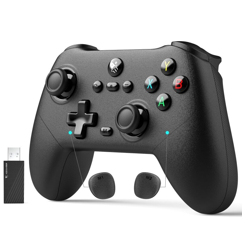 AceGamer Pluto 2.4G Wireless Bluetooth Controller - Precision Gaming at Its Best