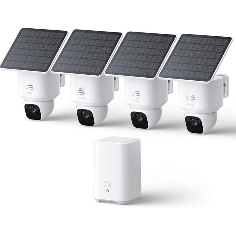 Eufy Security SoloCam E30 4-Cam Pack Kit - Comprehensive Home Surveillance