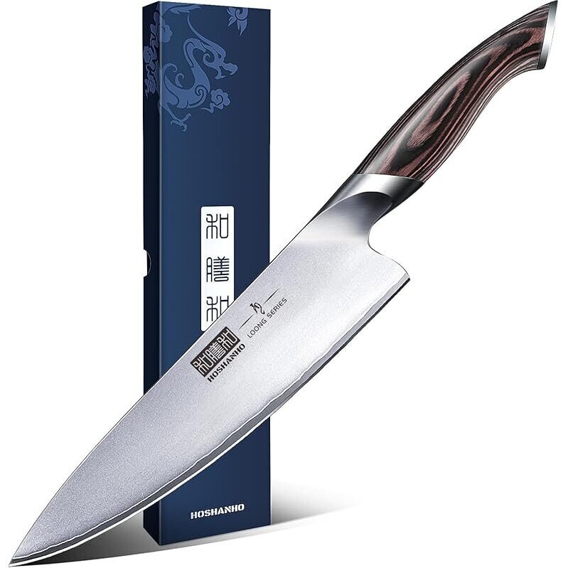 Top-Tier HOSHANHO 8-in Kitchen Knife - Premium Japanese Steel