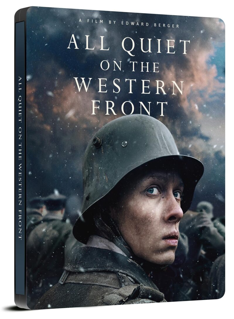 All Quiet on the Western Front Steelbook Edition 4K UHD + Blu ray - A Must-Have for History Buffs
