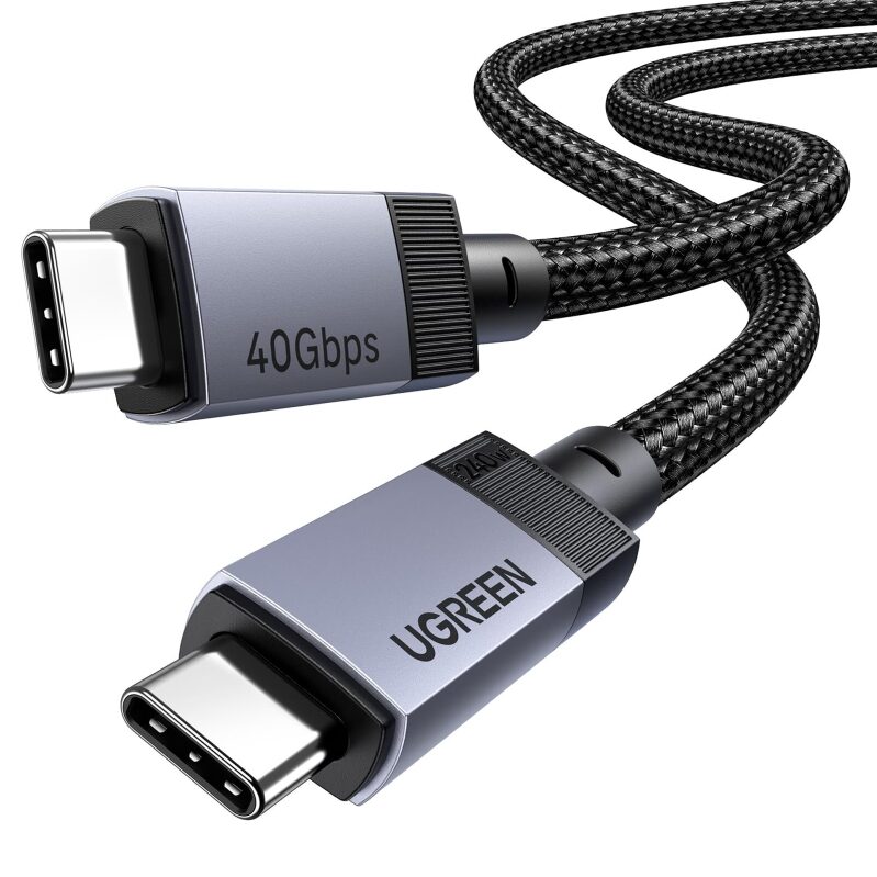 UGREEN 240W USB-C to USB-C Cable USB4.0 GEN3 - Superior Charging & Data Transfer