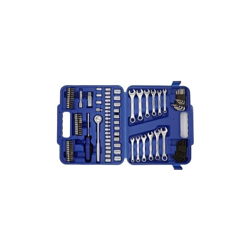 Ultra Steel 113-Piece Mechanic Tool Set - Premium Quality, Ideal for Automotive Repairs