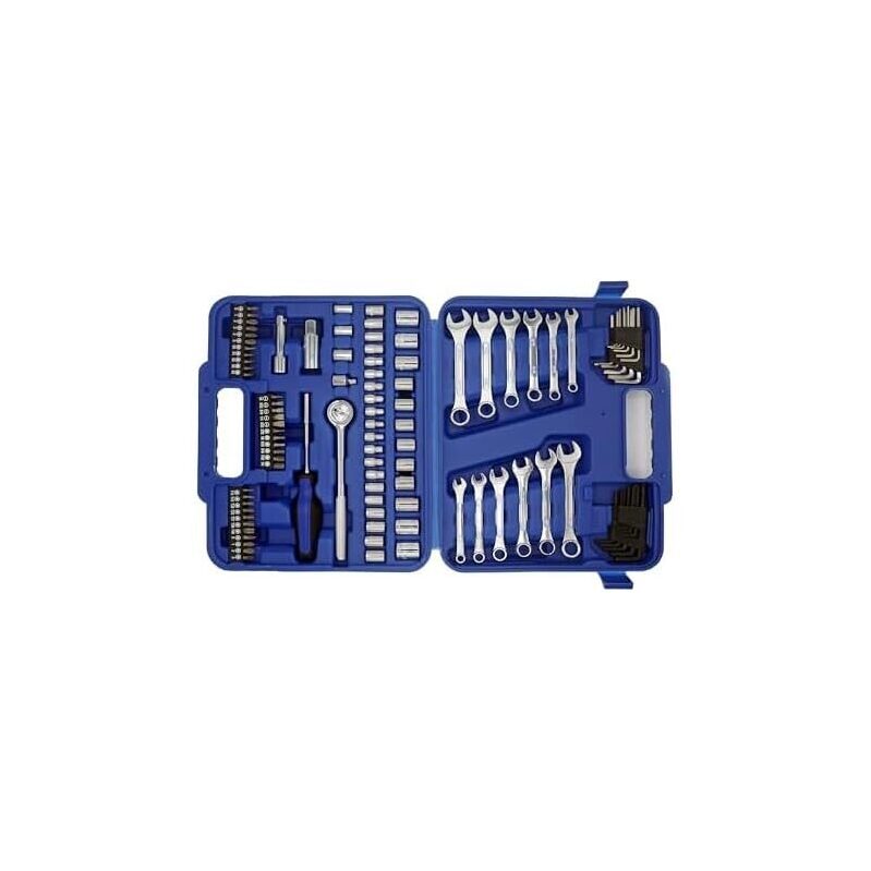 Ultra Steel 113-Piece Mechanic Tool Set - Premium Quality, Ideal for Automotive Repairs
