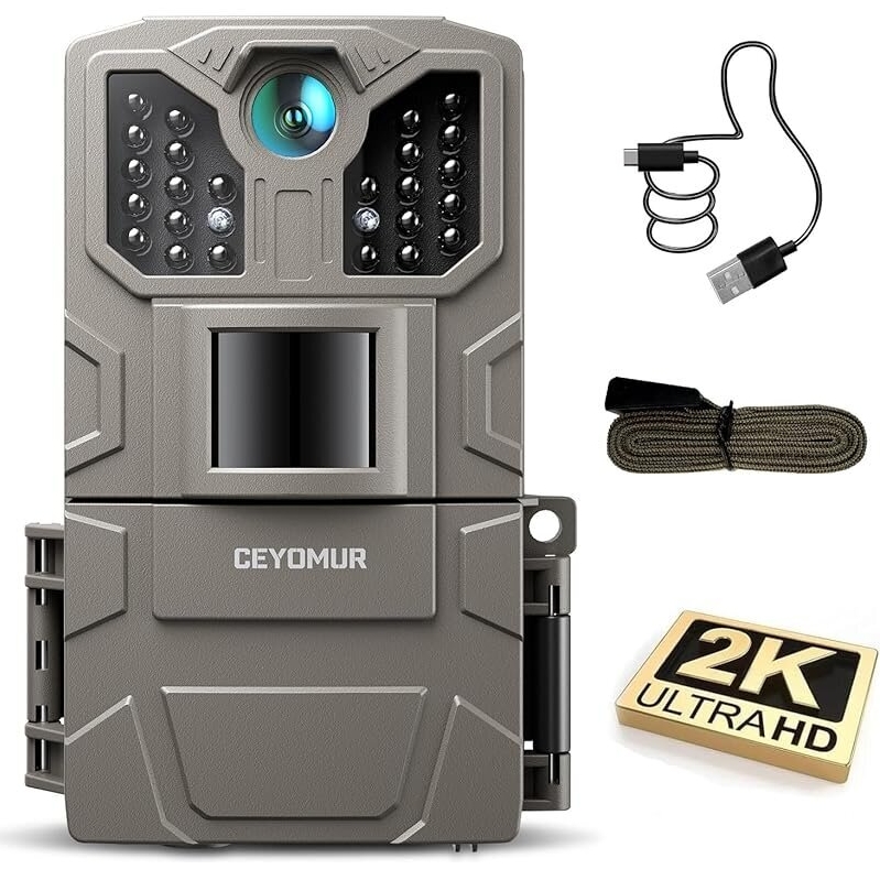 CeyomUR 36MP HD Trail Camera for Wildlife Monitoring - Dependable Performance