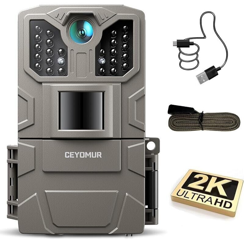 CeyomUR 36MP HD Trail Camera for Wildlife Monitoring - Dependable Performance