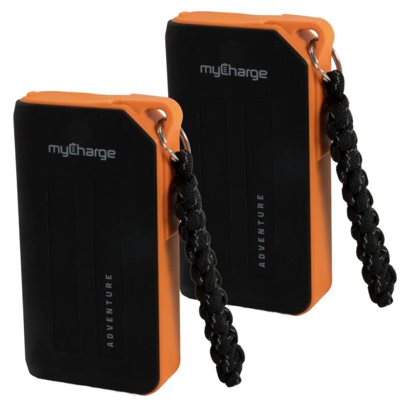 Grab a 2-pack of MyCharge Adventure 4400 Powerbanks for $10 Today Only