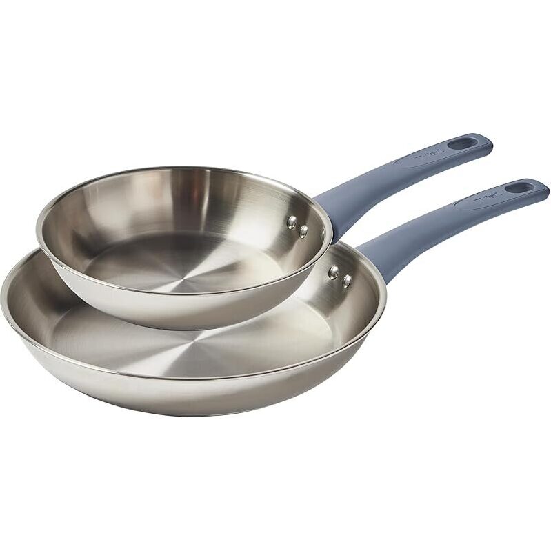 T-fal Essentials Stainless Steel Cookware Set - Durable and Versatile