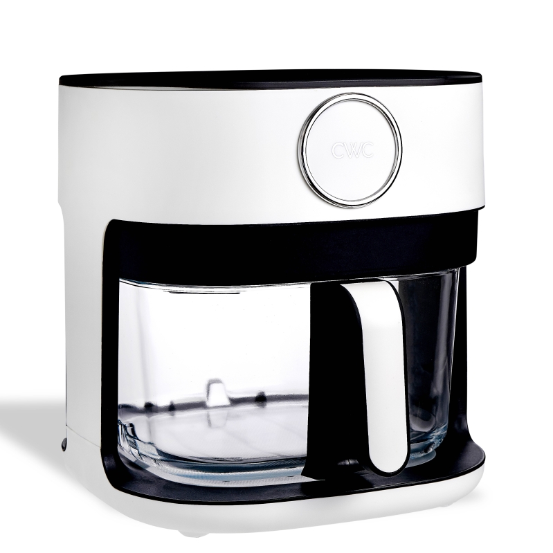 Cook With Color 5.5Qt Glass Air Fryer 1400W - Healthy Cooking Made Easy