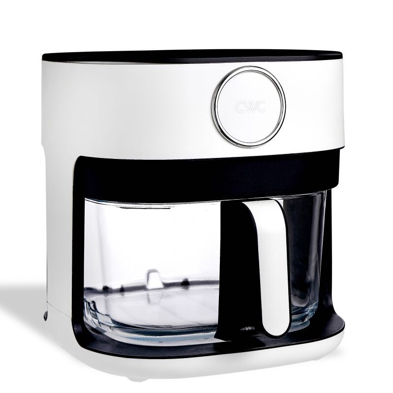 Cook With Color 5.5Qt Glass Air Fryer 1400W - Healthy Cooking Made Easy