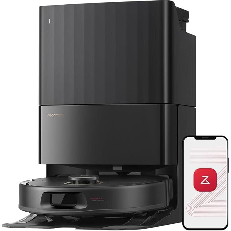 Roborock Qrevo S5V 12000Pa Suction Robot Vacuum and Mop Refurb - High-Efficiency Cleaning