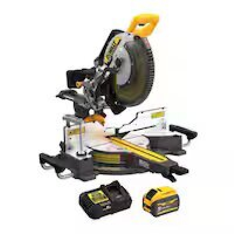 Powerful DeWalt 60V Lithium-Ion Sliding Miter Saw Kit for Precision Cuts
