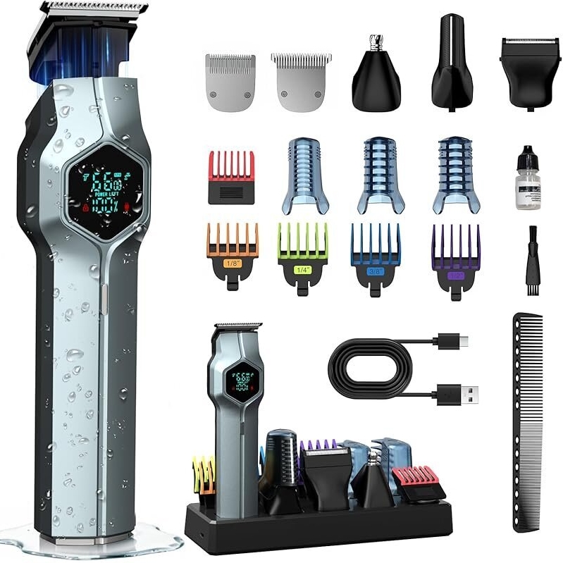 TrimX Magnetic Snap-on Replacement Heads Beard Trimmer - Powerful & Long-lasting
