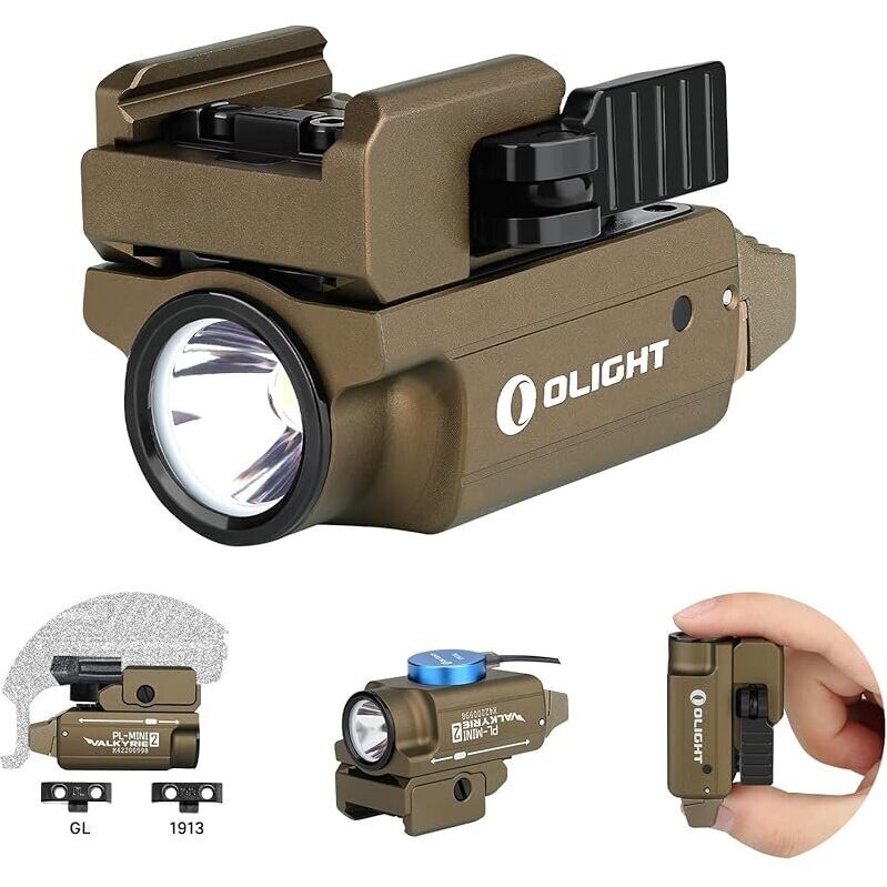 Olight PL-Mini 2 Valkyrie: Versatile 600 Lumens USB Rechargeable Flashlight