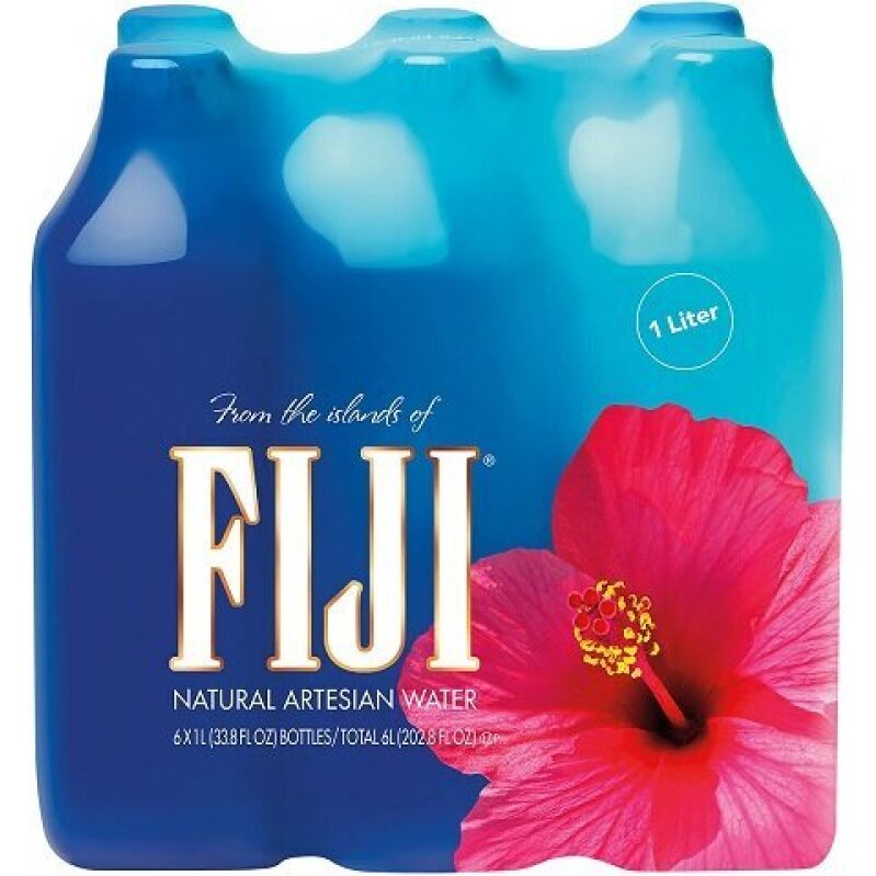 Fiji Natural Artesian Water - 6 Pack, 33.8 oz Bottles - Great Deal