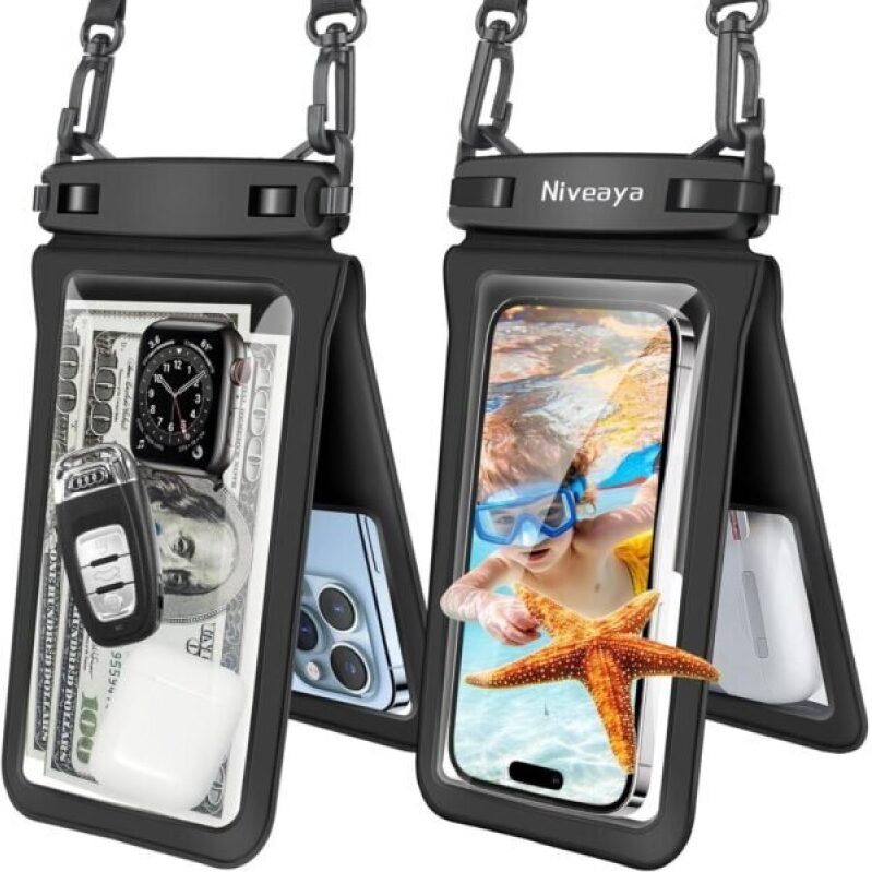 Niveaya Dual-Layer Waterproof Phone Case - Perfect for Outdoor Adventures