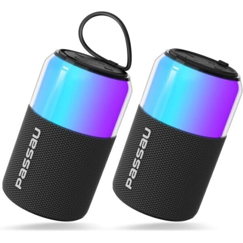 Portable Passau Bluetooth Speaker with Light Show - 50% Discount