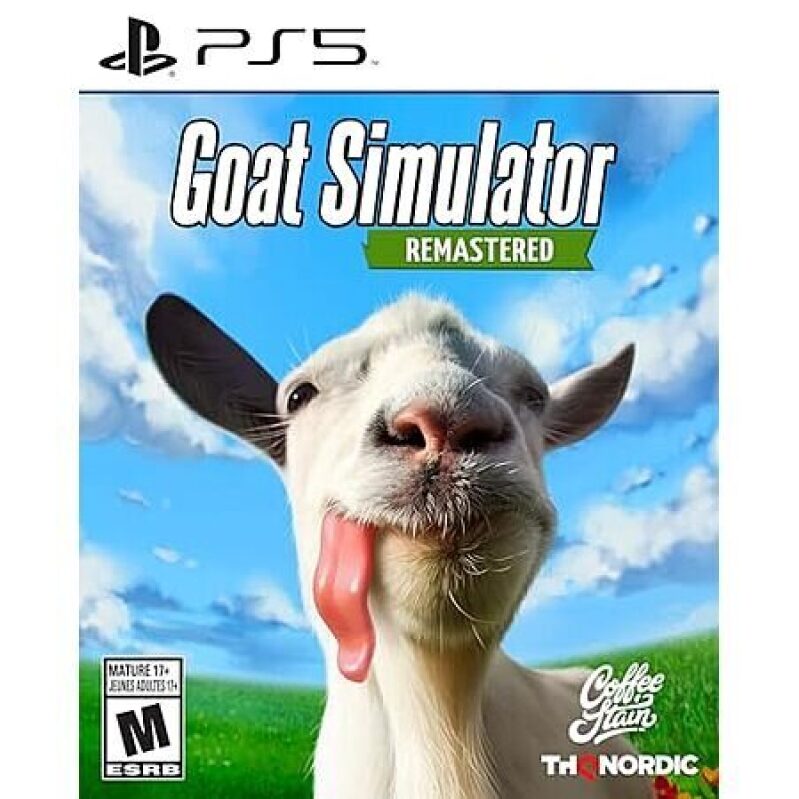 Goat Simulator: Remastered for PlayStation 5 - Now at $11.99 on Amazon
