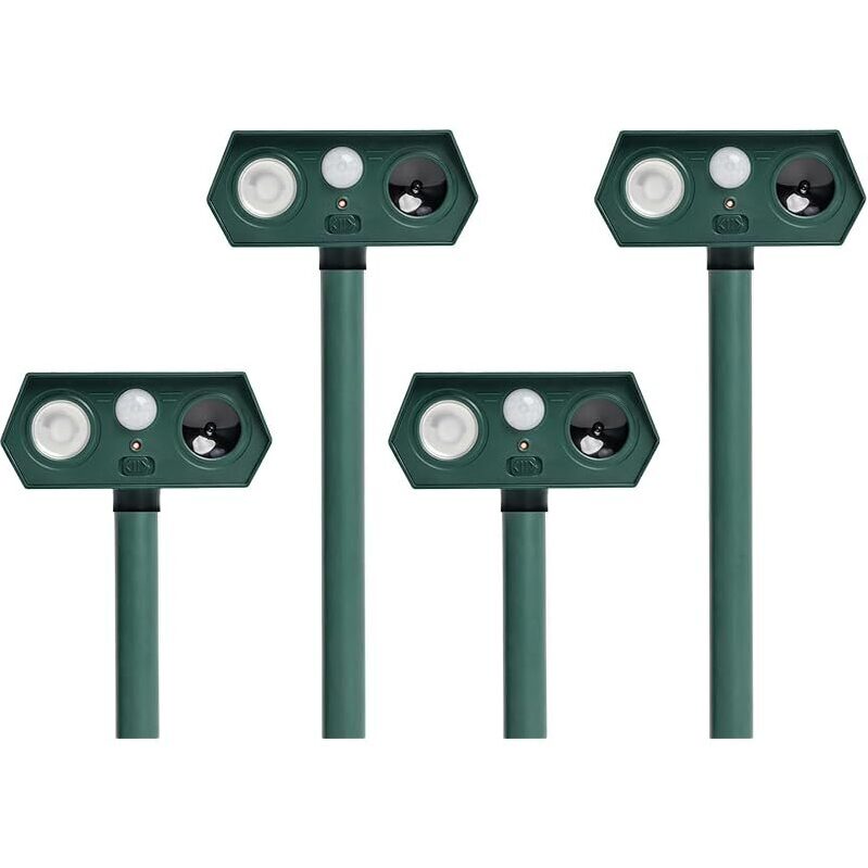 Peepst Outdoor Solar Motion Activated Animal Repeller - Efficient, Eco-Friendly Garden Protection
