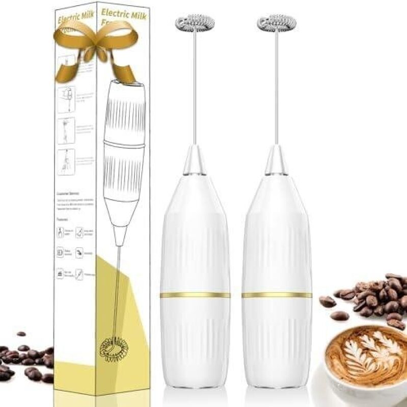 Handheld Electric Milk Frother - 63% OFF