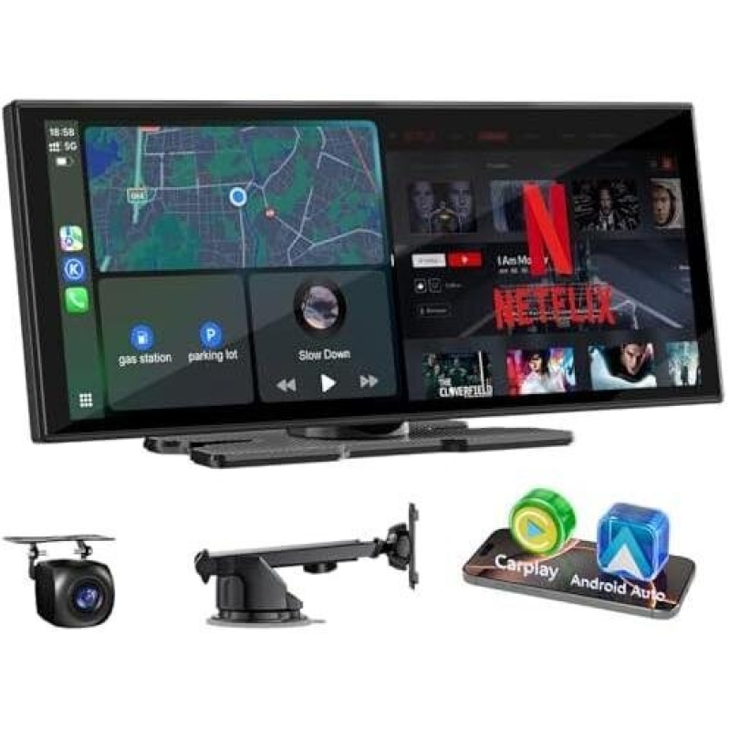 Upgrade Your Drive with a 11-Inch Wireless Car Monitor - 65% OFF