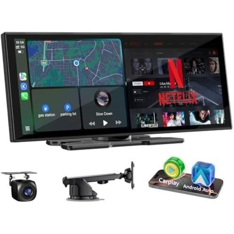 Upgrade Your Drive with a 11-Inch Wireless Car Monitor - 65% OFF