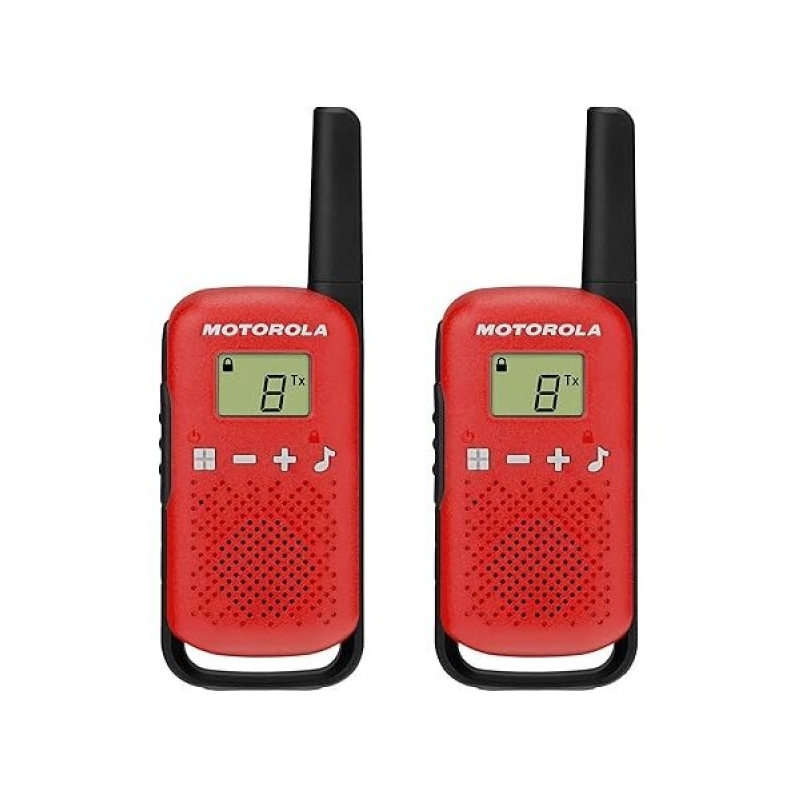 2-Pack Motorola T110 Talkabout Radios - 14-Mile Range, $17 Deal