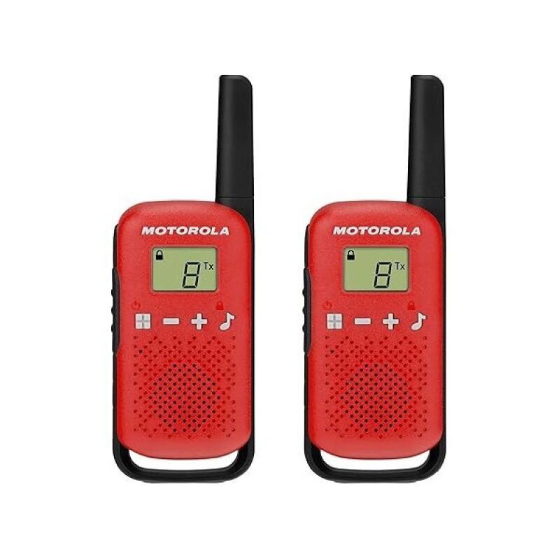 2-Pack Motorola T110 Talkabout Radios - 14-Mile Range, $17 Deal