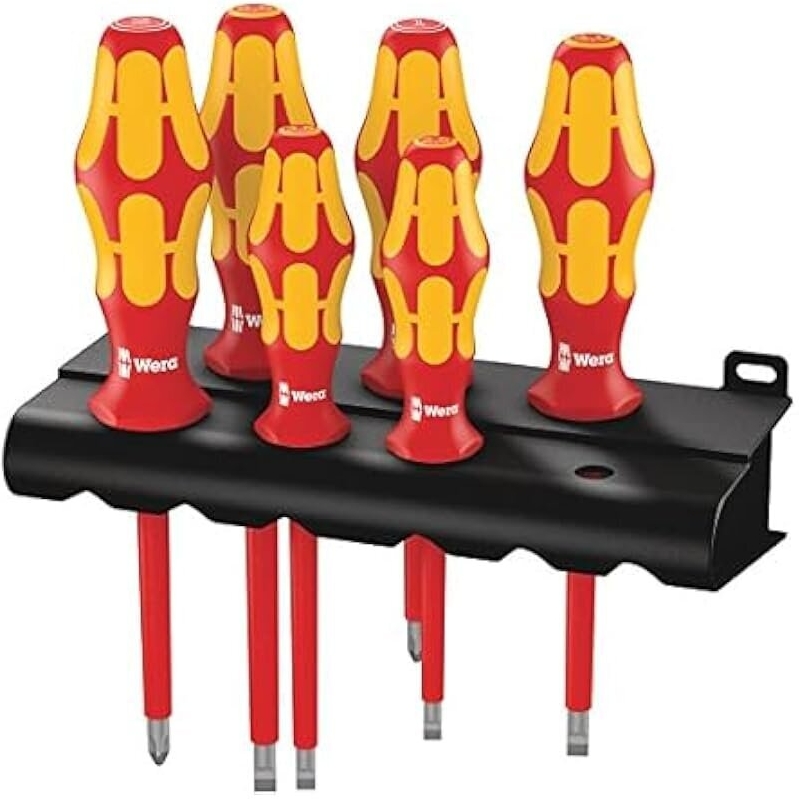 Wera 5006145001 Kraftform Plus 160i/6 Screwdriver Set 6pc - Premium Quality