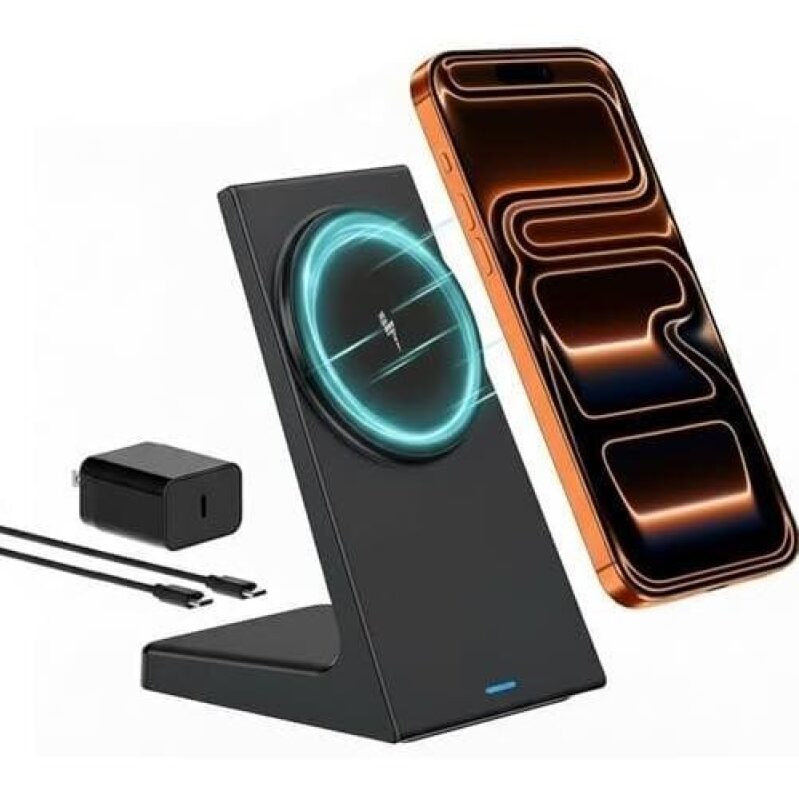 20W Wireless Fast Charger Stand for iPhone with Magnetic Attraction