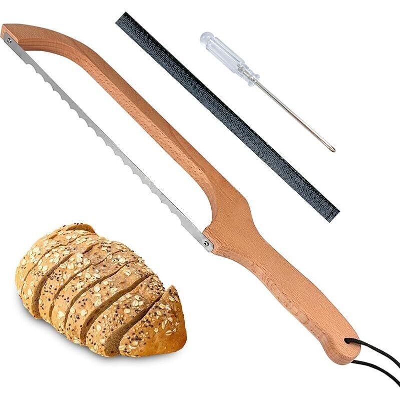 Effortless Bread Slicing with HOTTOR 16-inch Bread Knife