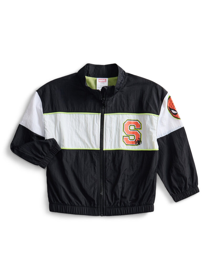 Marvel Spider-Man Toddler Full Zip Jacket - Durable & Stylish