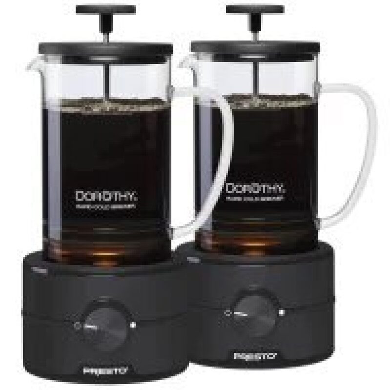 2-Pack Dorothy Rapid Cold Brewer for Efficient Cold Brew Coffee