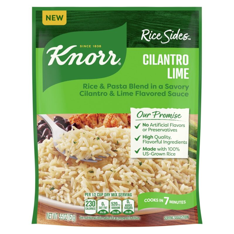 Knorr Cilantro Lime Rice Sides: Quick, Tasty, and Healthy