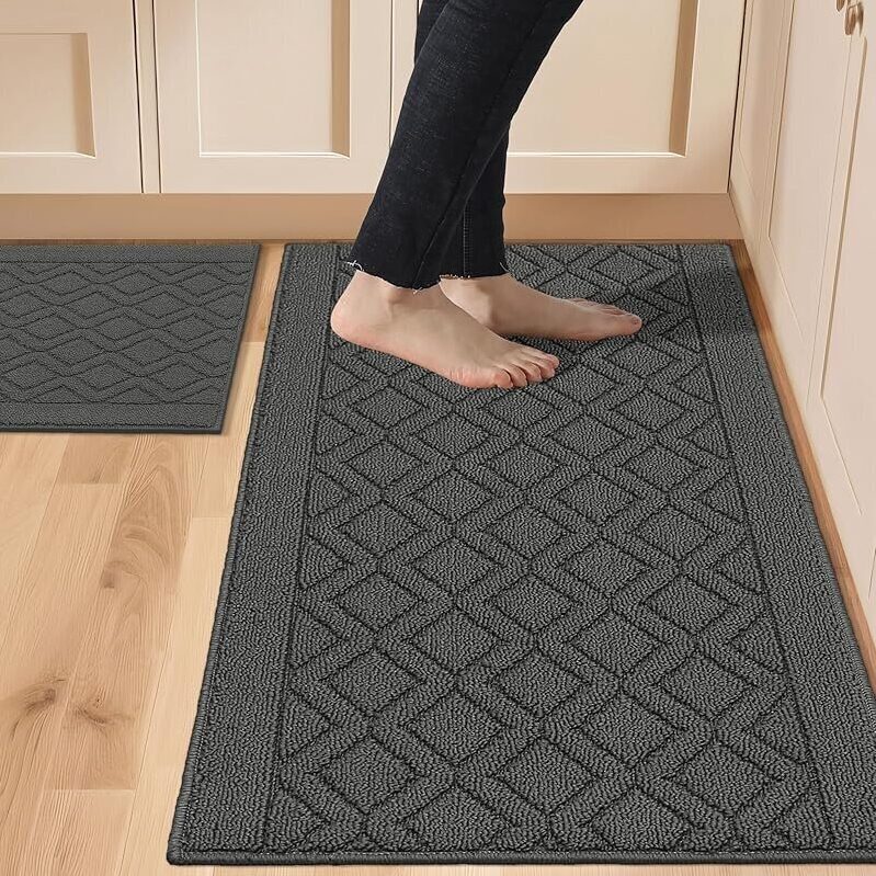 COSY HOMEER Anti Fatigue Kitchen Rugs - Durable and Lightweight