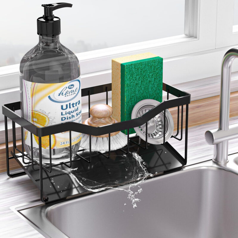 Stainless Steel Sink Organizer - Affordable, Efficient, and Durable