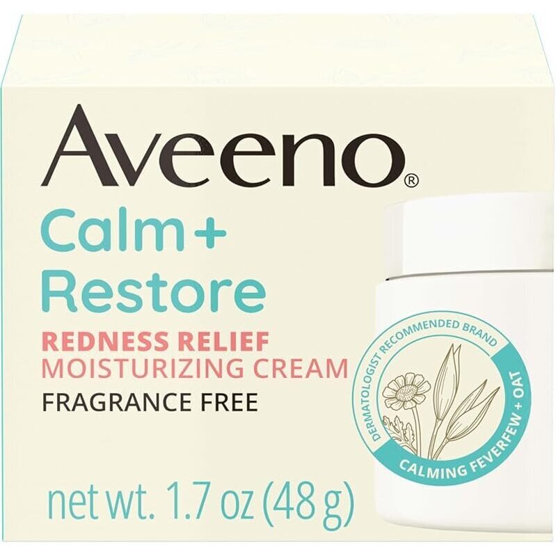 Aveeno Calm + Restore Redness Relief Moisturizing Cream - 1.7oz