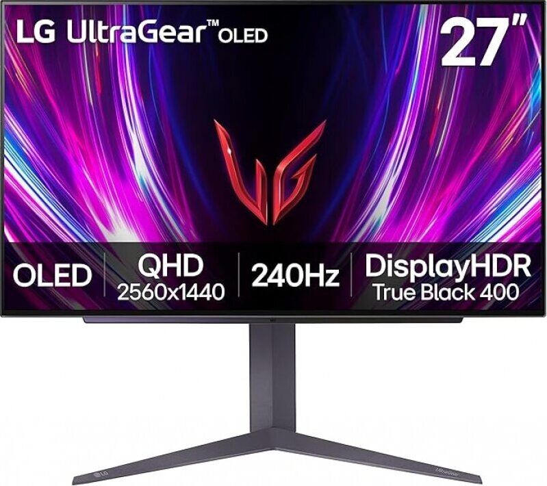 LG UltraGear 27-inch OLED Gaming Monitor - High Performance, Unmatched Quality